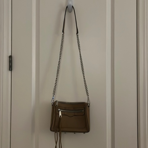 Rebecca Minkoff Avery Suede Chain Strap Crossbody - Picture 2 of 5
